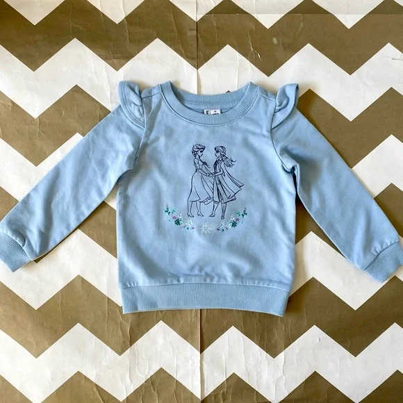 Janie and Jack X Frozen sweatshirt - Picture 1 of 3